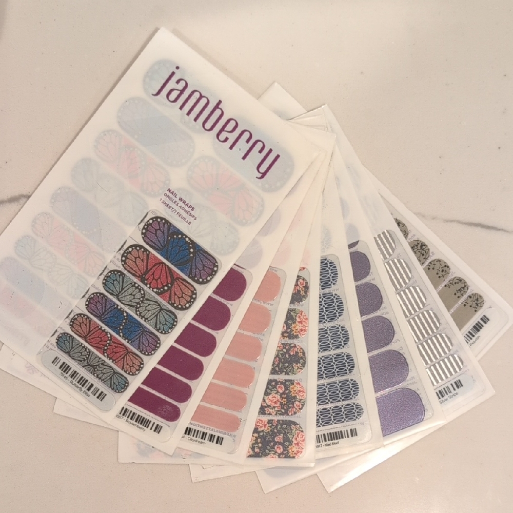 Assorted Jamberry Nail Wraps